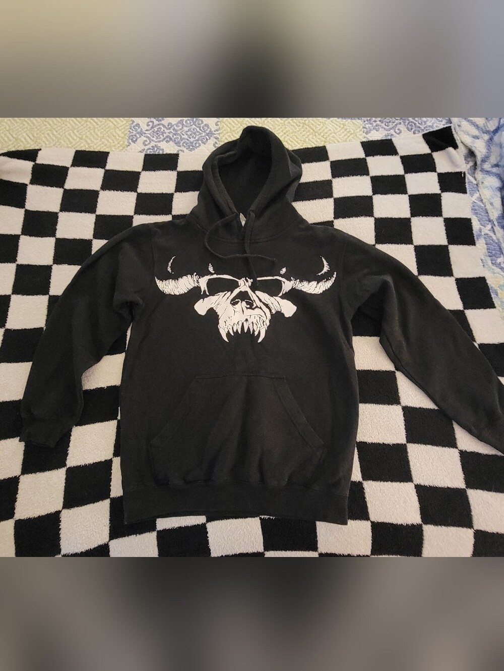 DANZIG CLASSIC BULLWINKLE PULLOVER HOODIE, SIZE S
